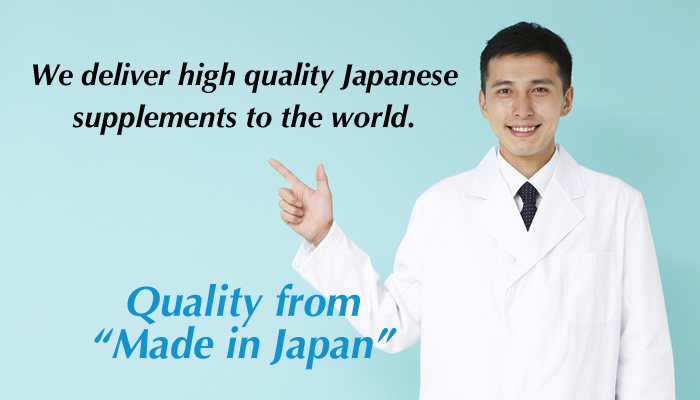 We deliver high quality Japanese health foods to the world.